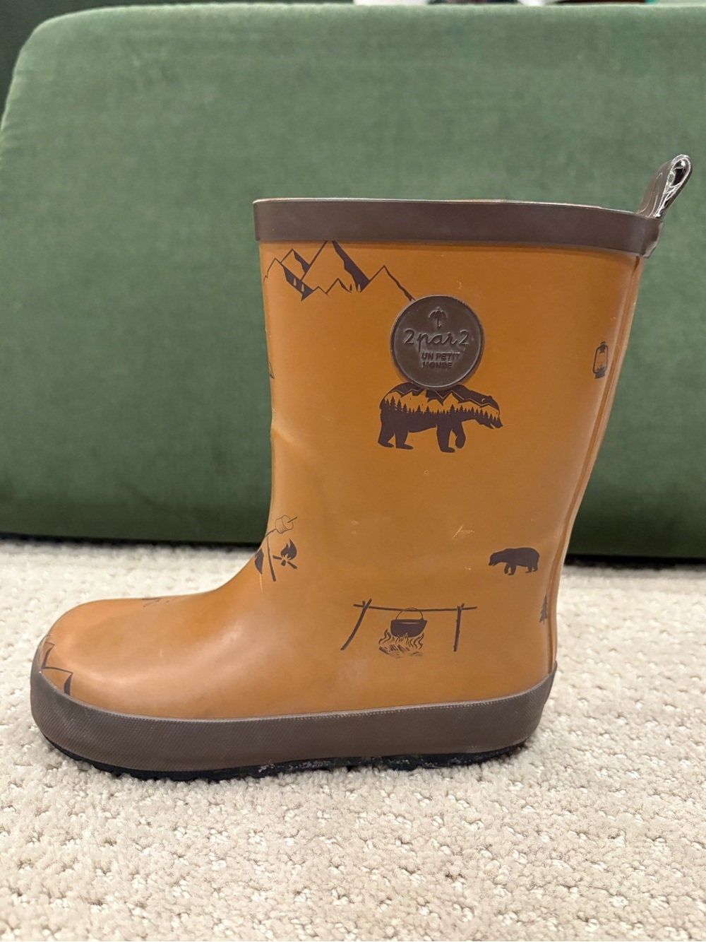 deux par deux Toddler Rain Boot